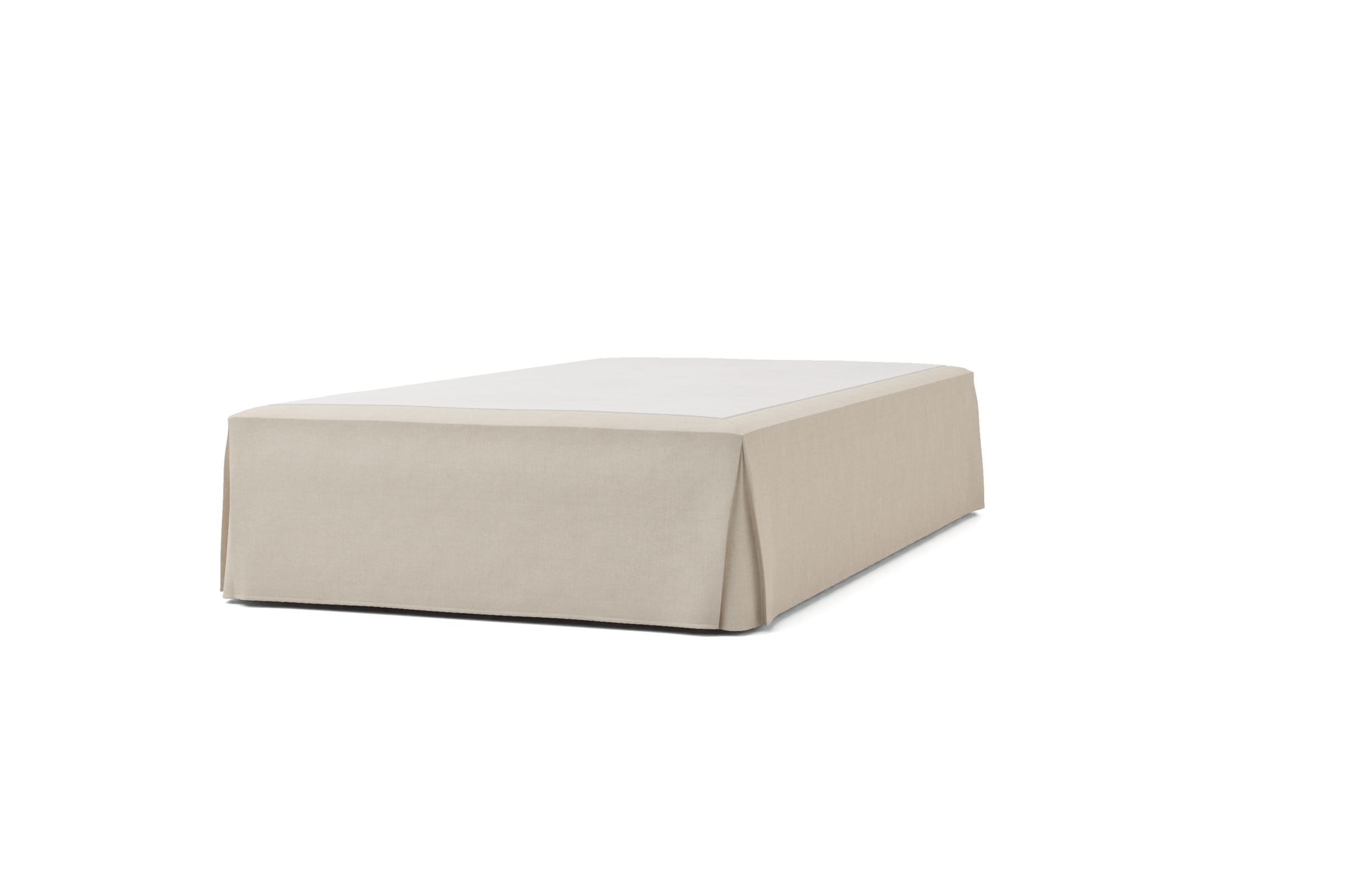 Bed Skirt, boxpleat